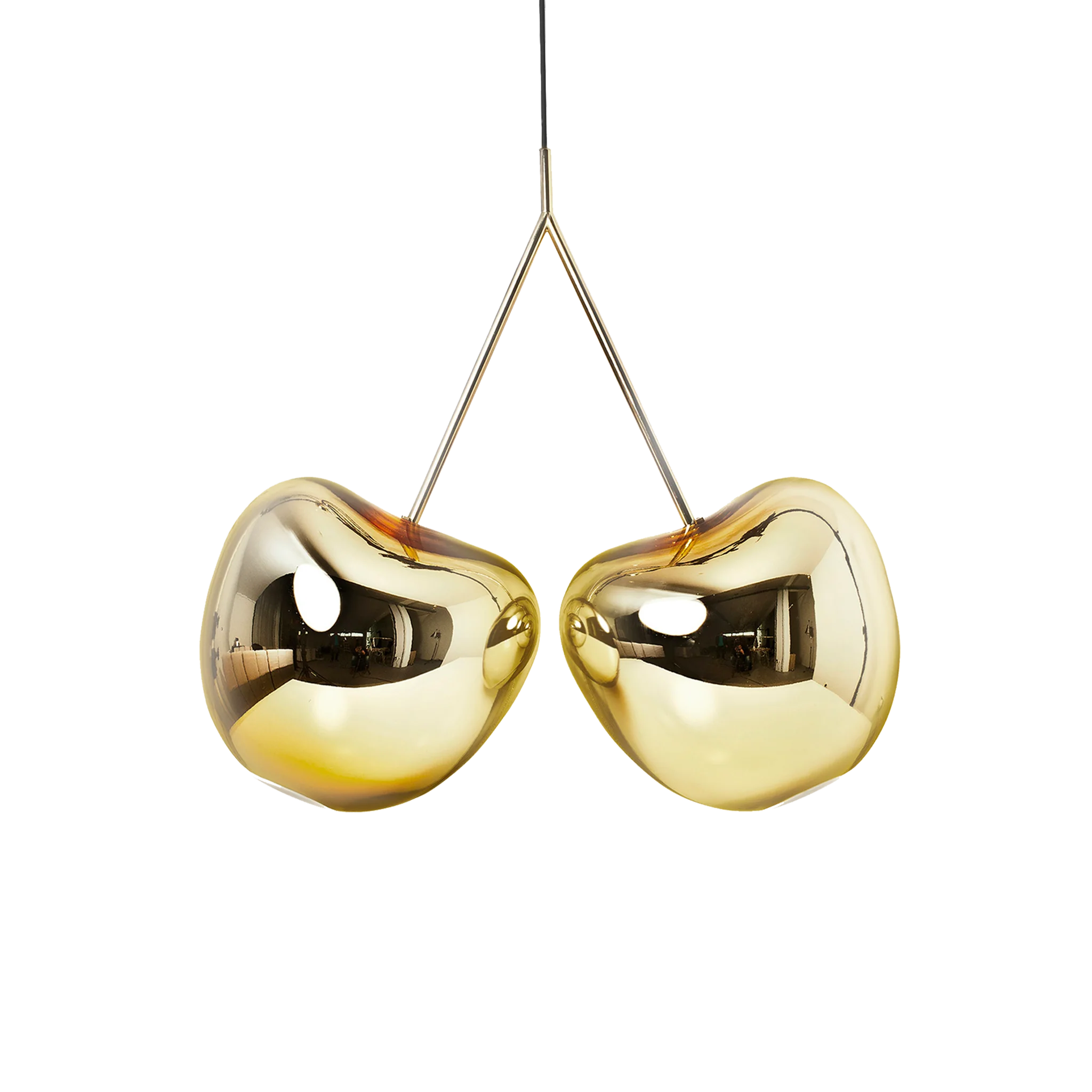 Lampada Ciliegio Finitura Metallo