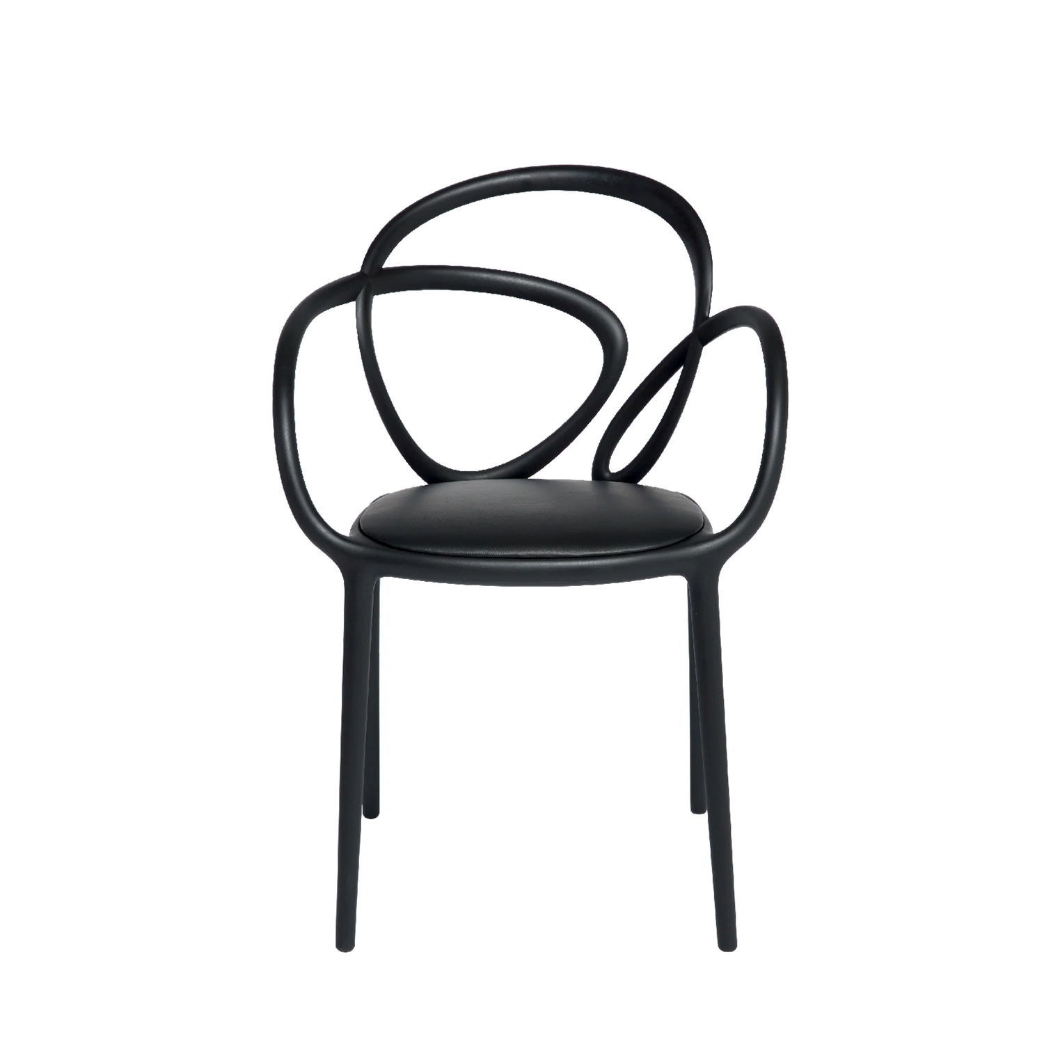 Sedia Loop con cuscino - Set di 2 pezzi
