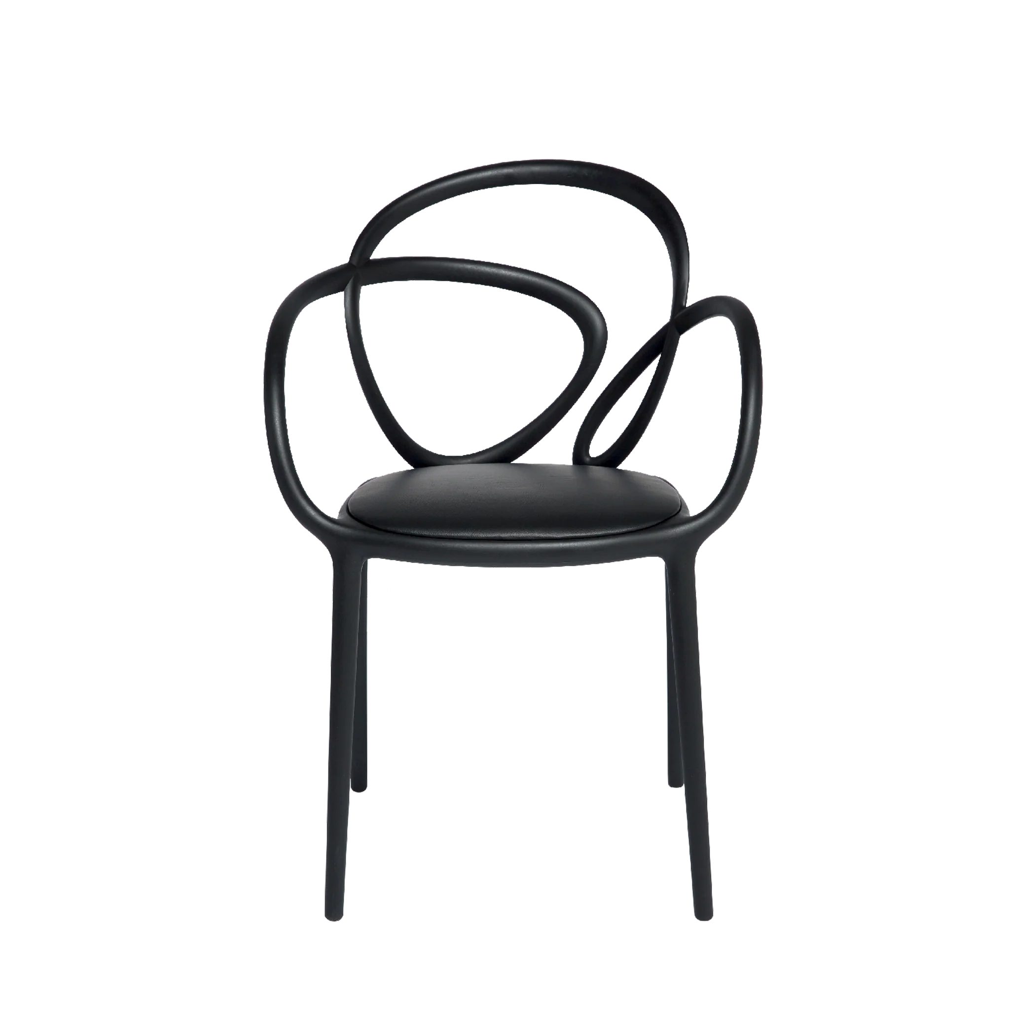 Sedia Loop con cuscino - Set di 2 pezzi