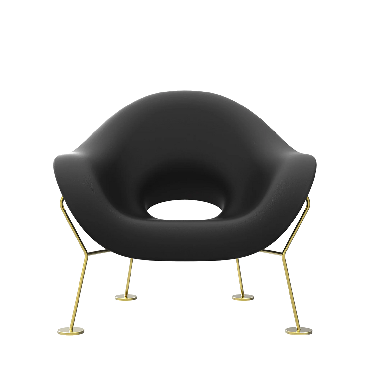 Poltrona Pupa Brass Base