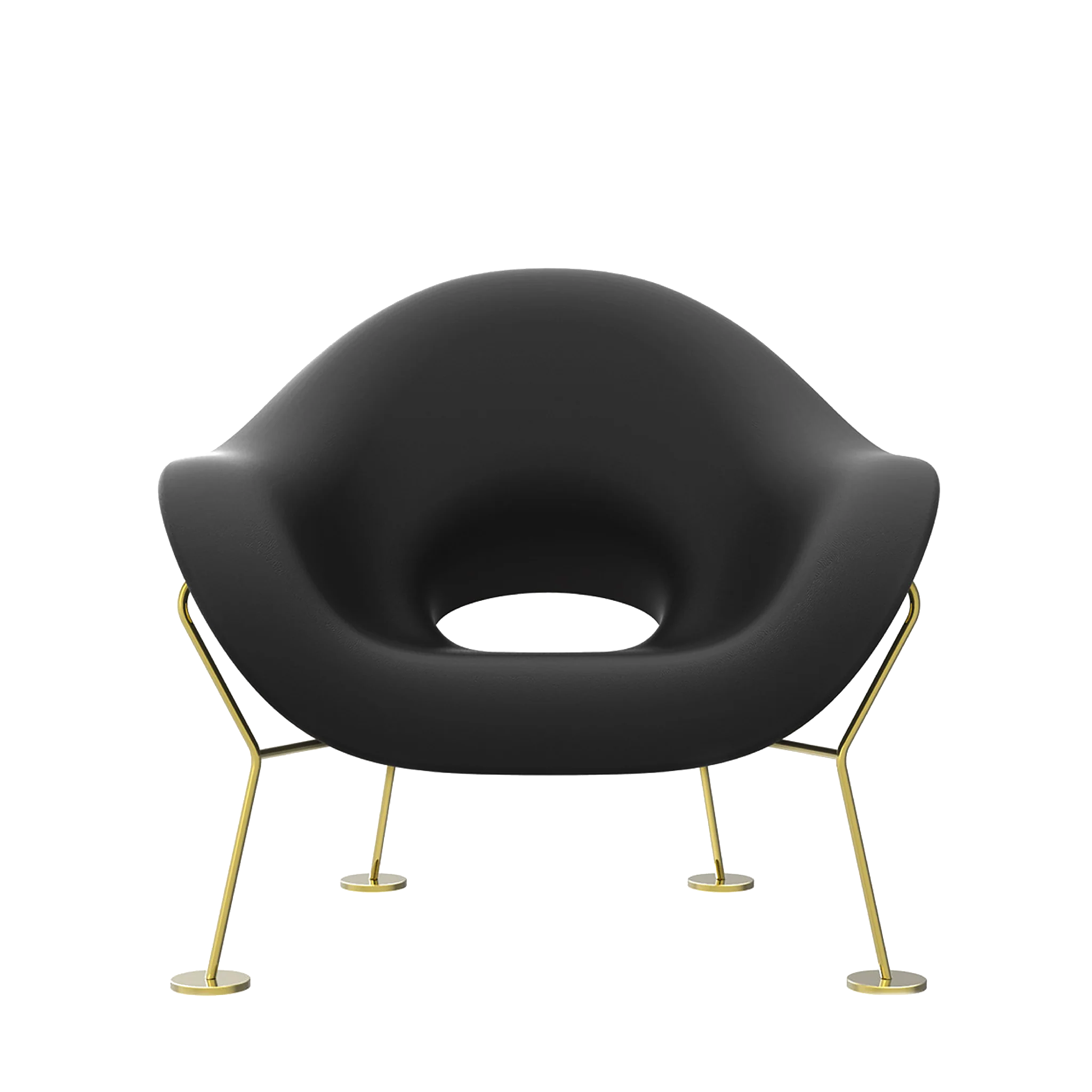 Poltrona Pupa Brass Base