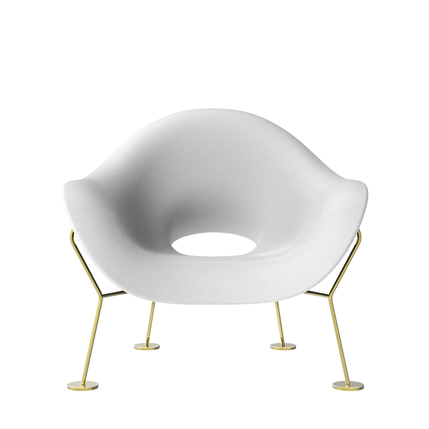 Poltrona Pupa Brass Base