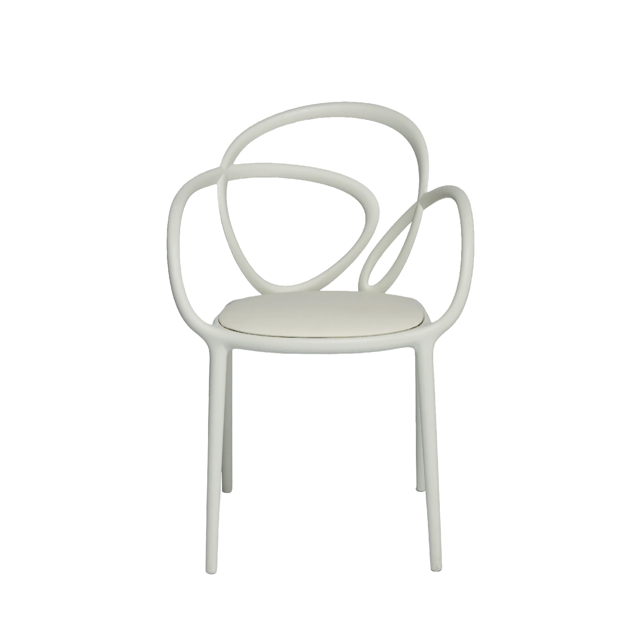 Sedia Loop con cuscino - Set di 2 pezzi