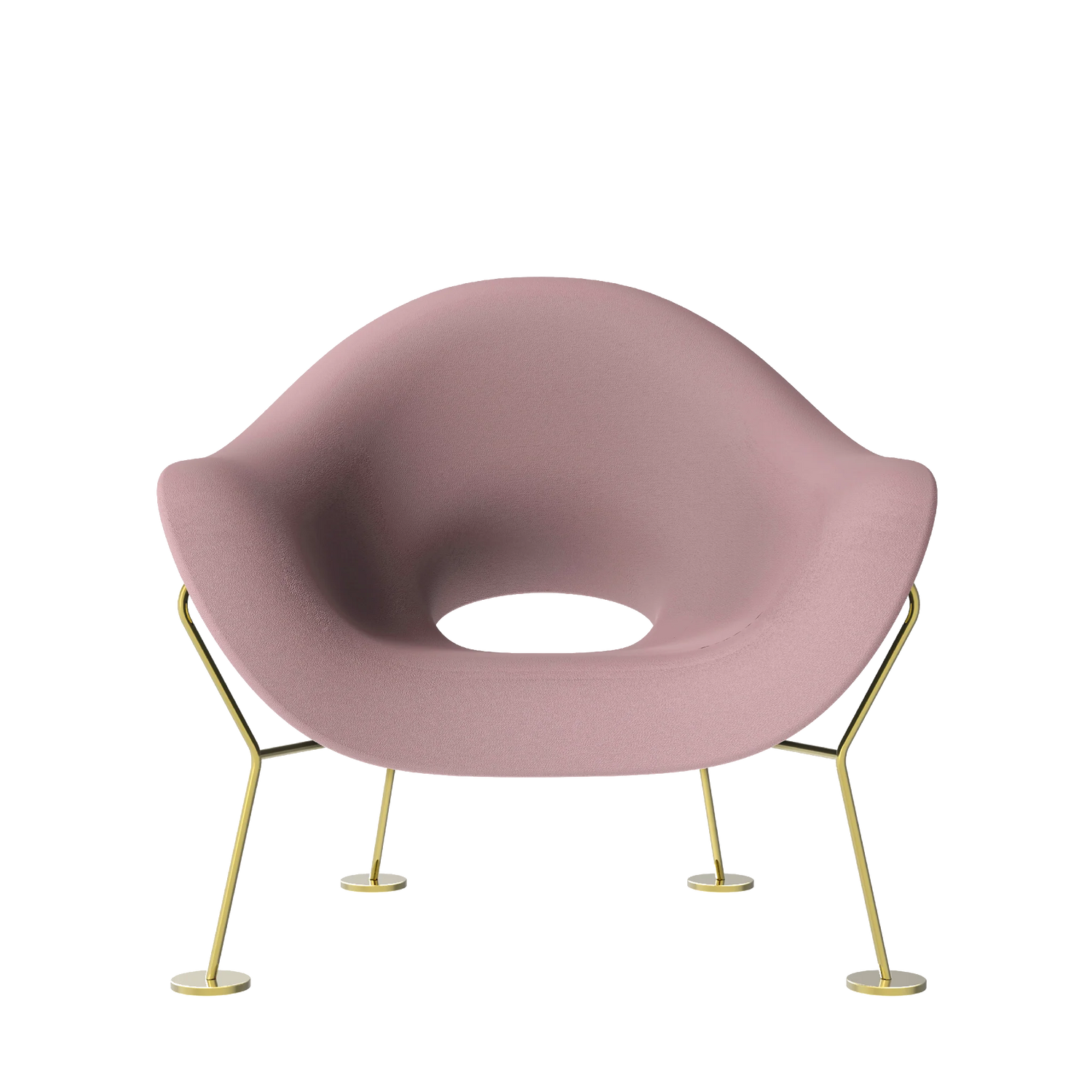 Poltrona Pupa Brass Base