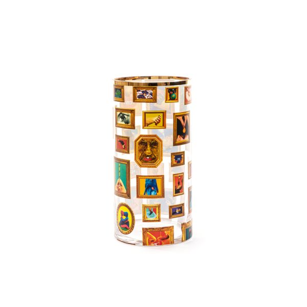 Vaso in vetro Cornici Cilindro Medio