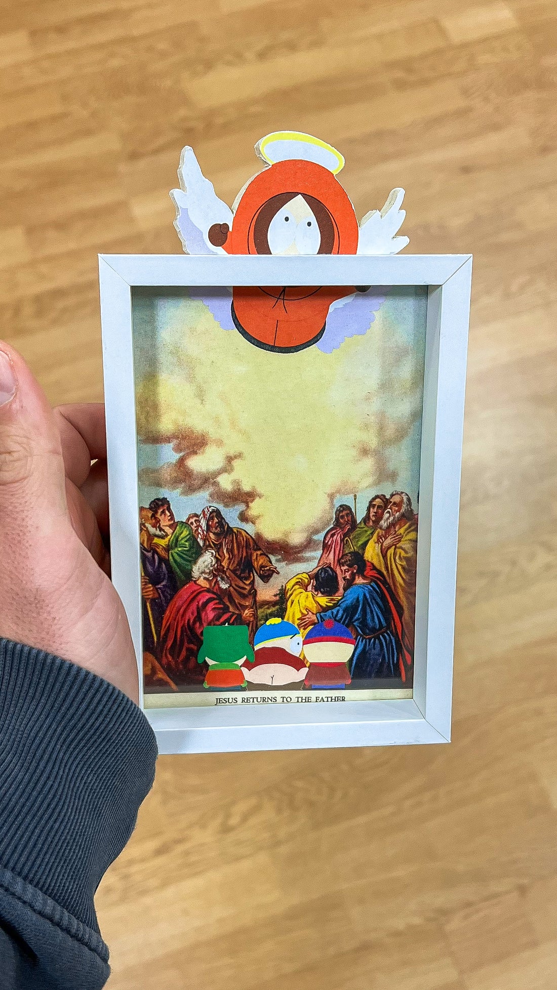 On no they killed Kenny! Art framed