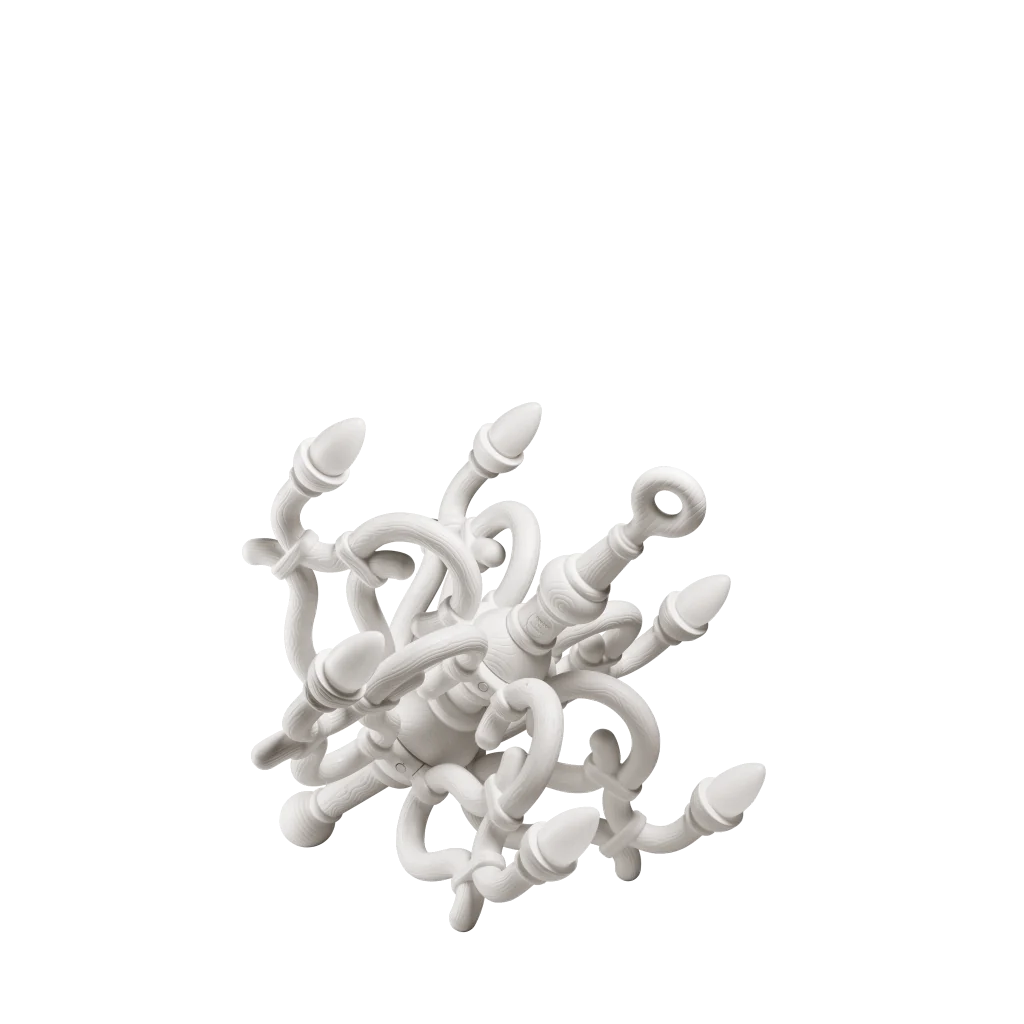 Lampadario caduto M