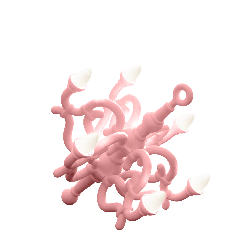 Lampadario caduto M