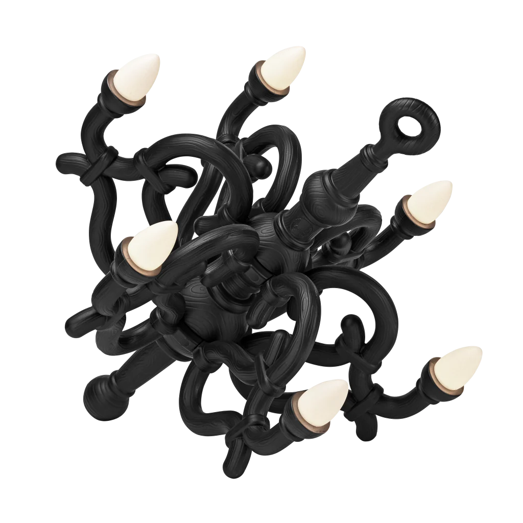 Lampadario caduto M