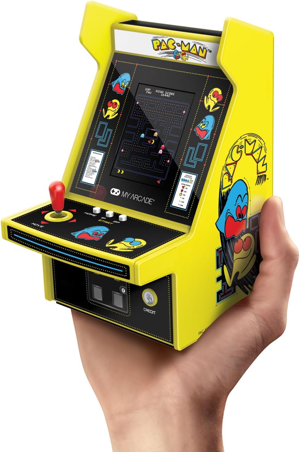 PAC-MAN PORTABLE RETRO ARCADE