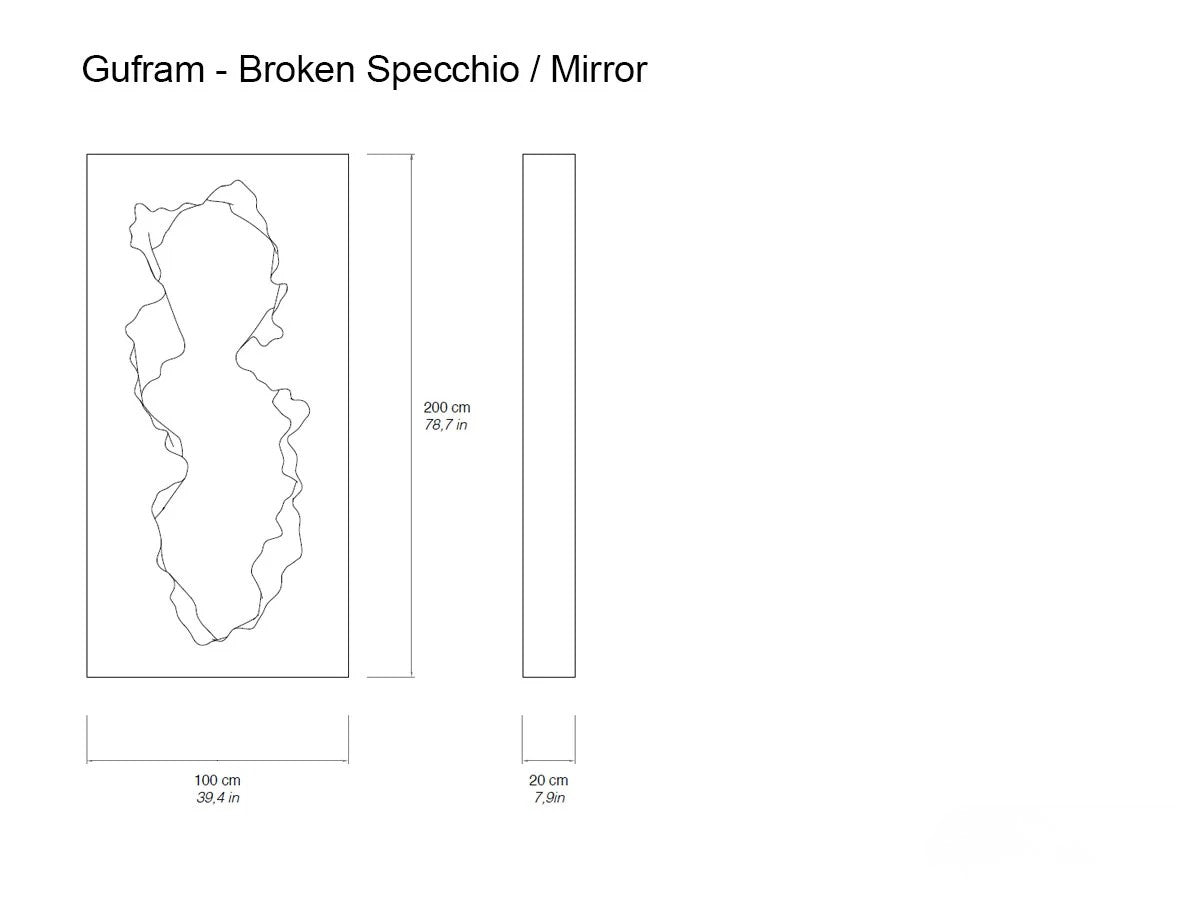 Broken Specchio - Almost White