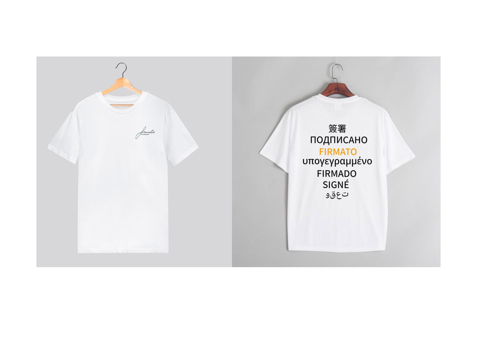 SIGNED t-shirt