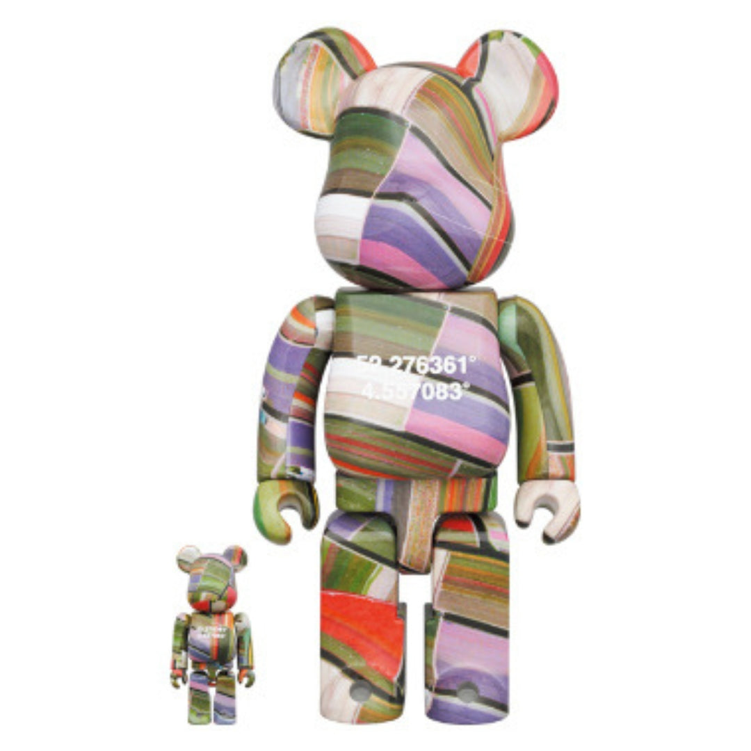 Be@rbrick 400% benjamin grant overview lisse 2- pack