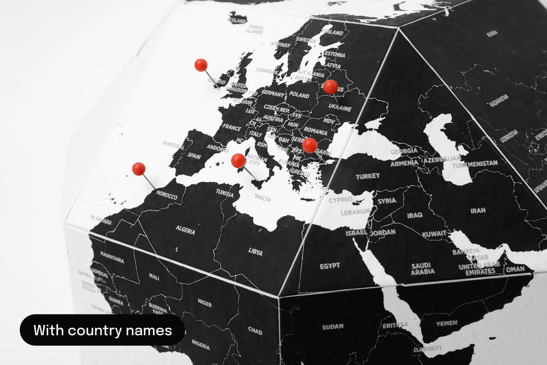 DEAR WORLD by countries