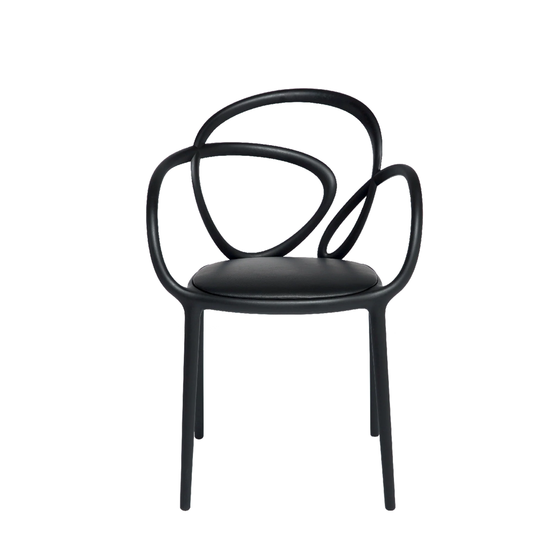 Sedia Loop con cuscino - Set di 2 pezzi