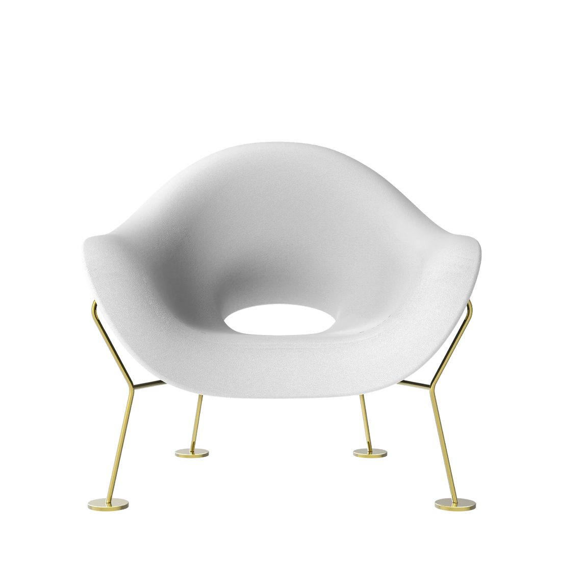 Poltrona Pupa Brass Base