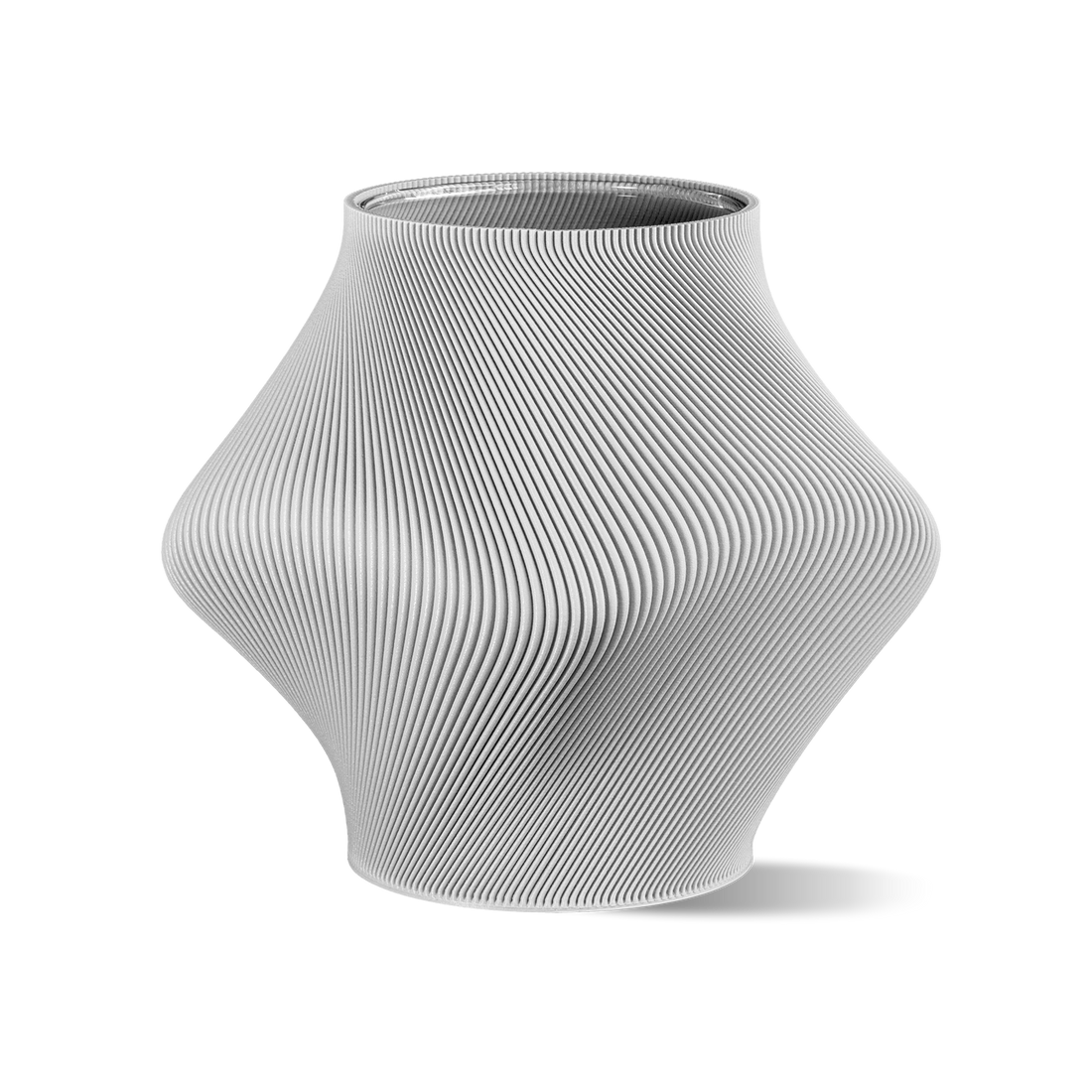 Bloz—20 Vase - Cool Grey