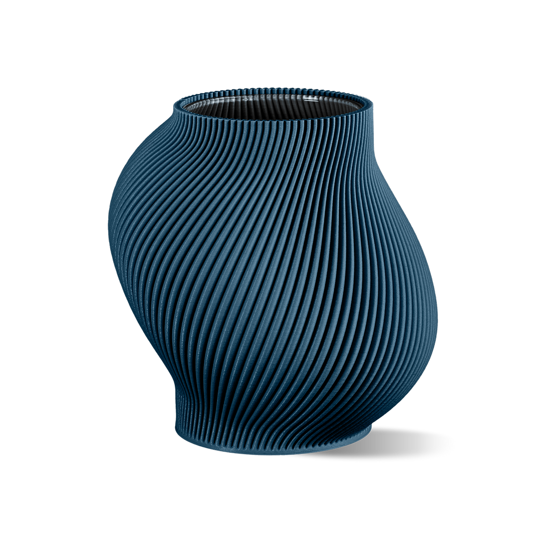 Boyk—14 Vase - Mosaic Blue