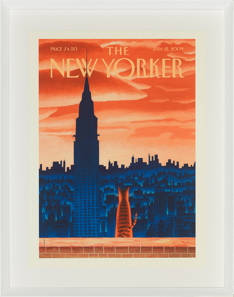 The New Yorker : Ulriksen - Windowsill Cat