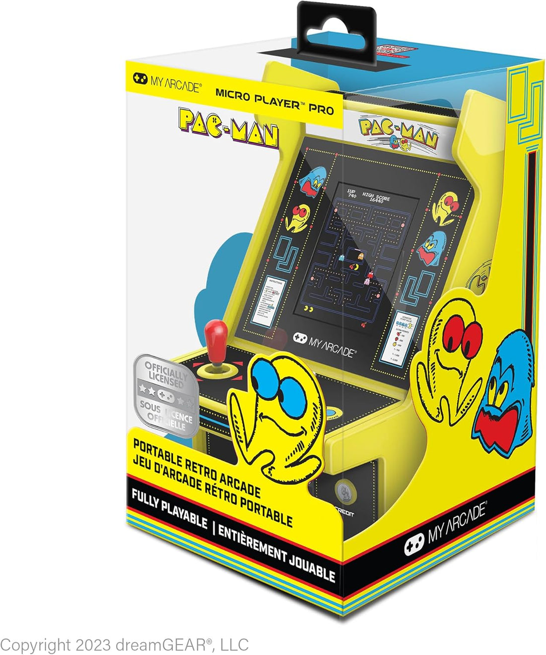 PAC-MAN PORTABLE RETRO ARCADE