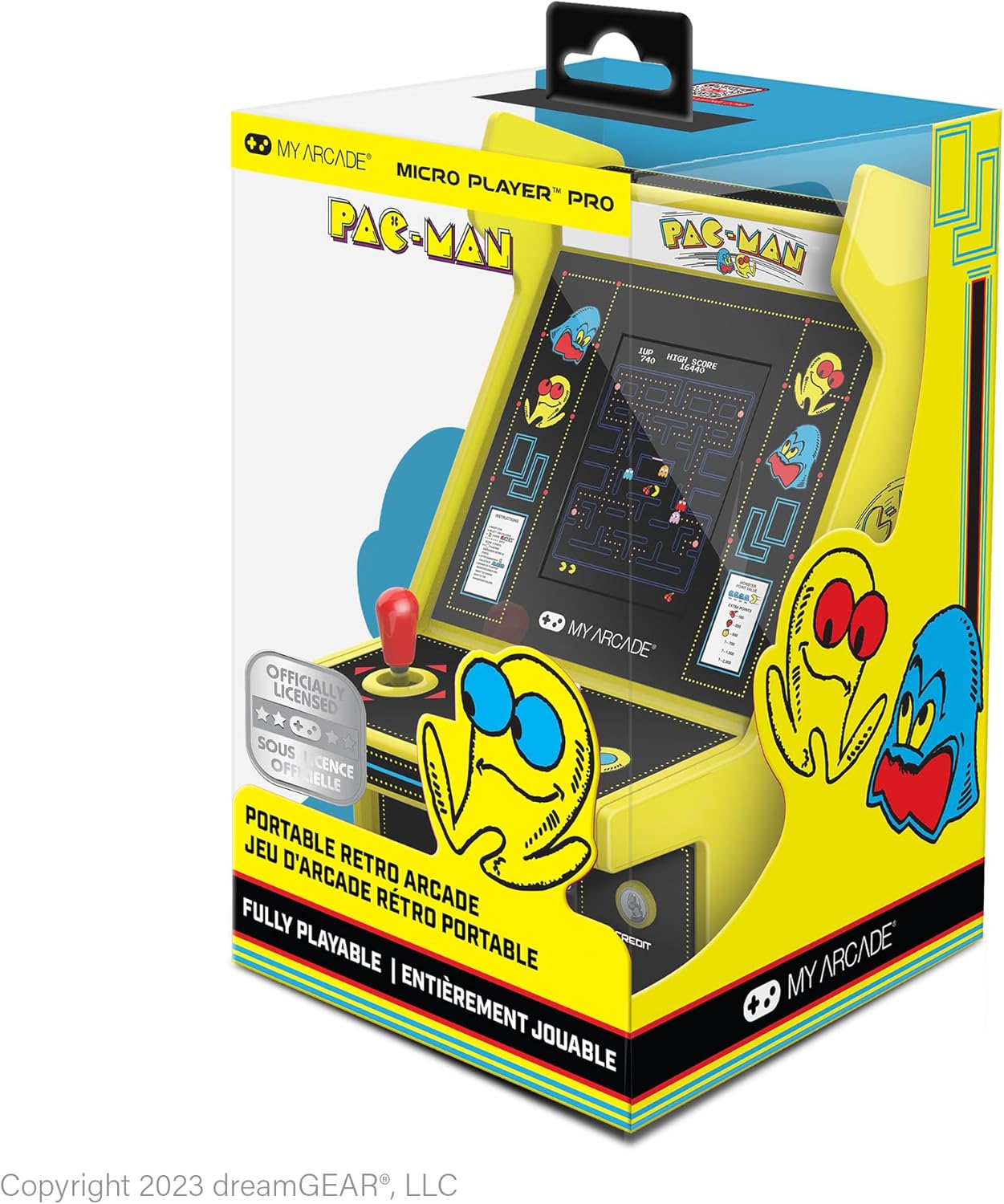 PAC-MAN PORTABLE RETRO ARCADE