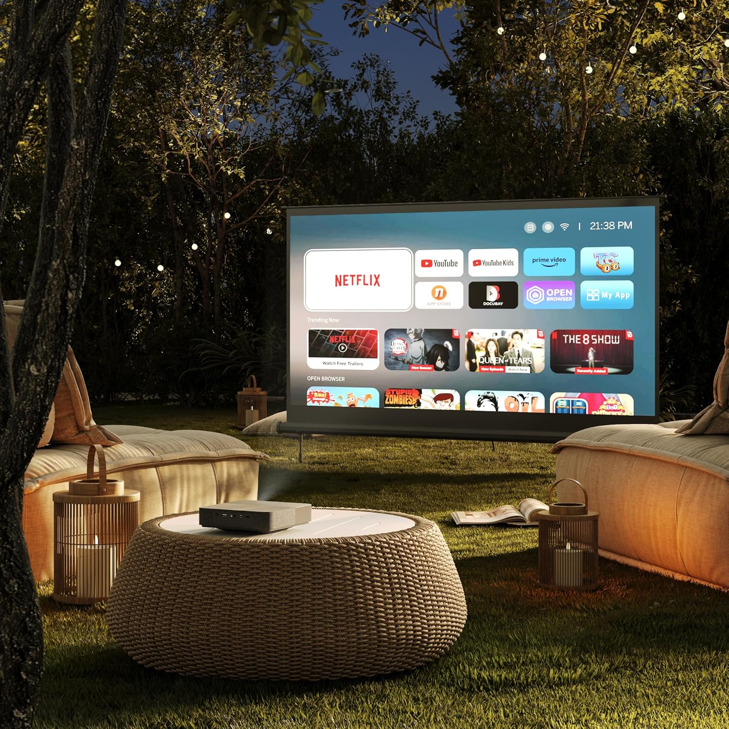 We. BEAM Proiettore Laser Portatile