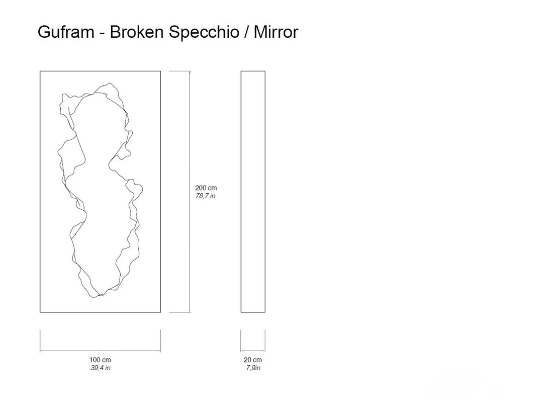Broken Specchio - Almost White