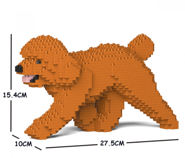 Brick Sculpture - Toy Poodle