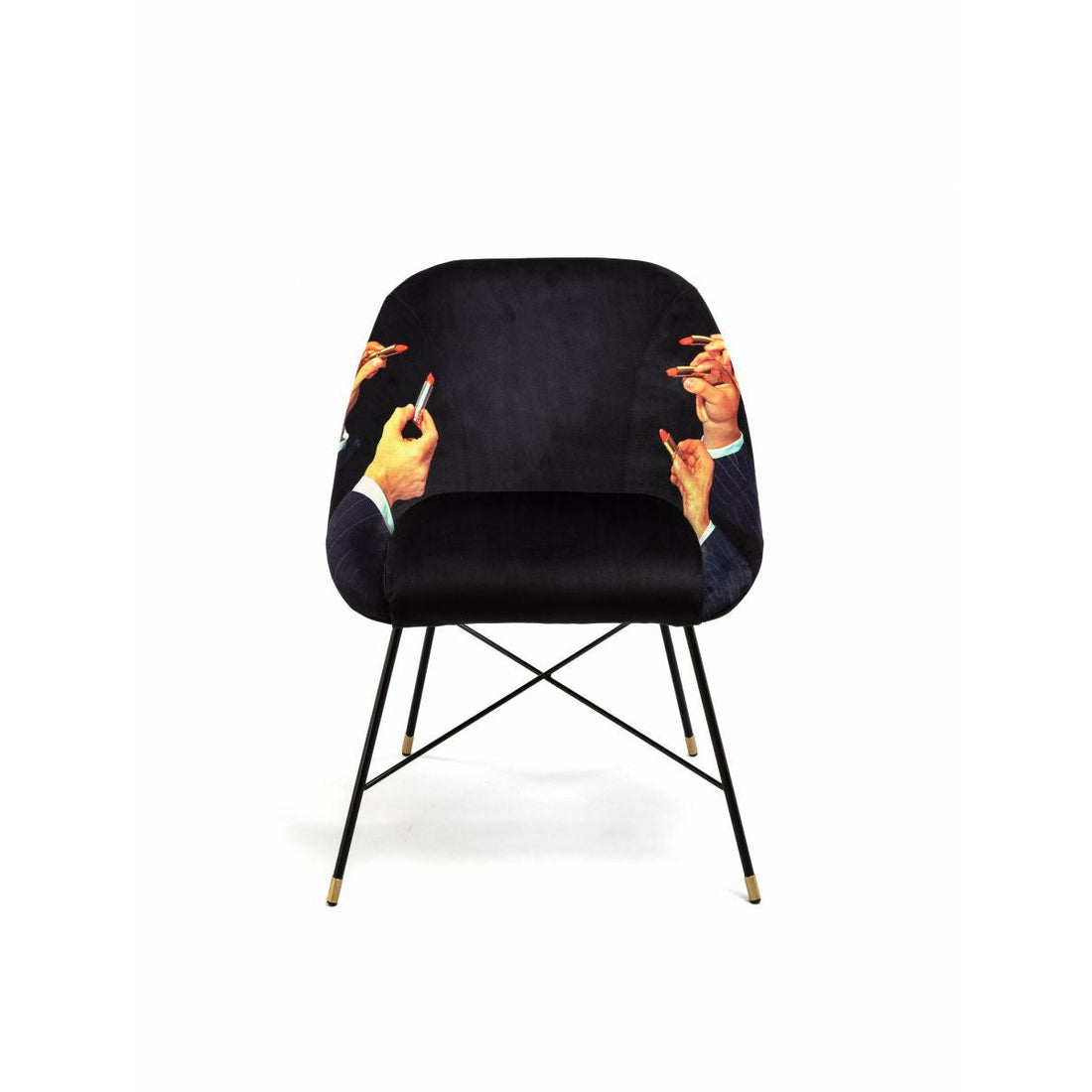 Padded Chair Rossetti Black