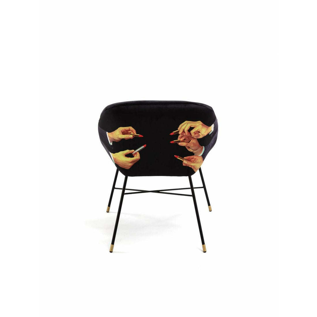 Padded Chair Rossetti Black