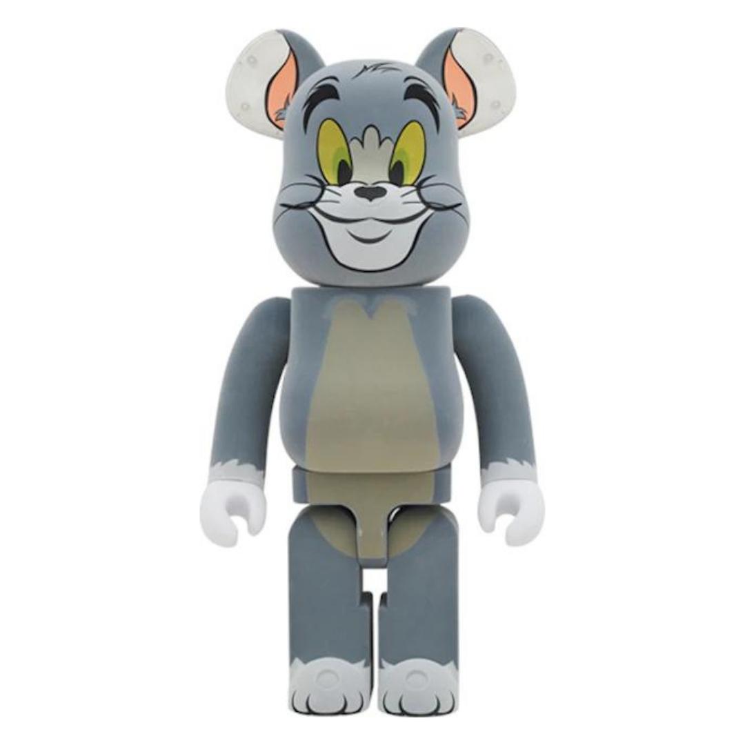 BE@RBRICK 400% TOM AND JERRY TOM FLOCKED