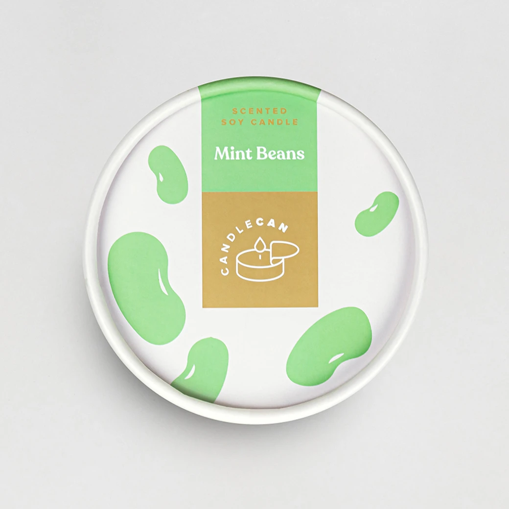 Gourmet Candle - Mint Beans