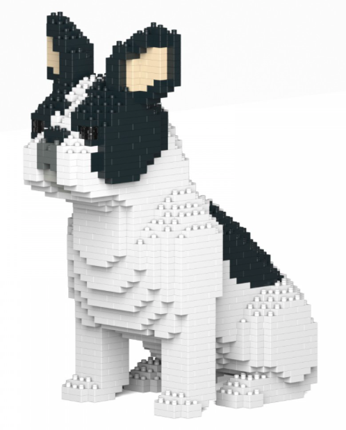 Scultura di Mattoncini - French Bulldog 04S-M04