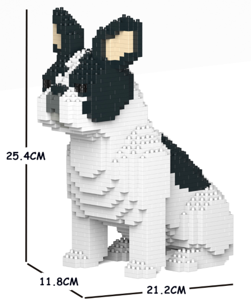 Scultura di Mattoncini - French Bulldog 04S-M04