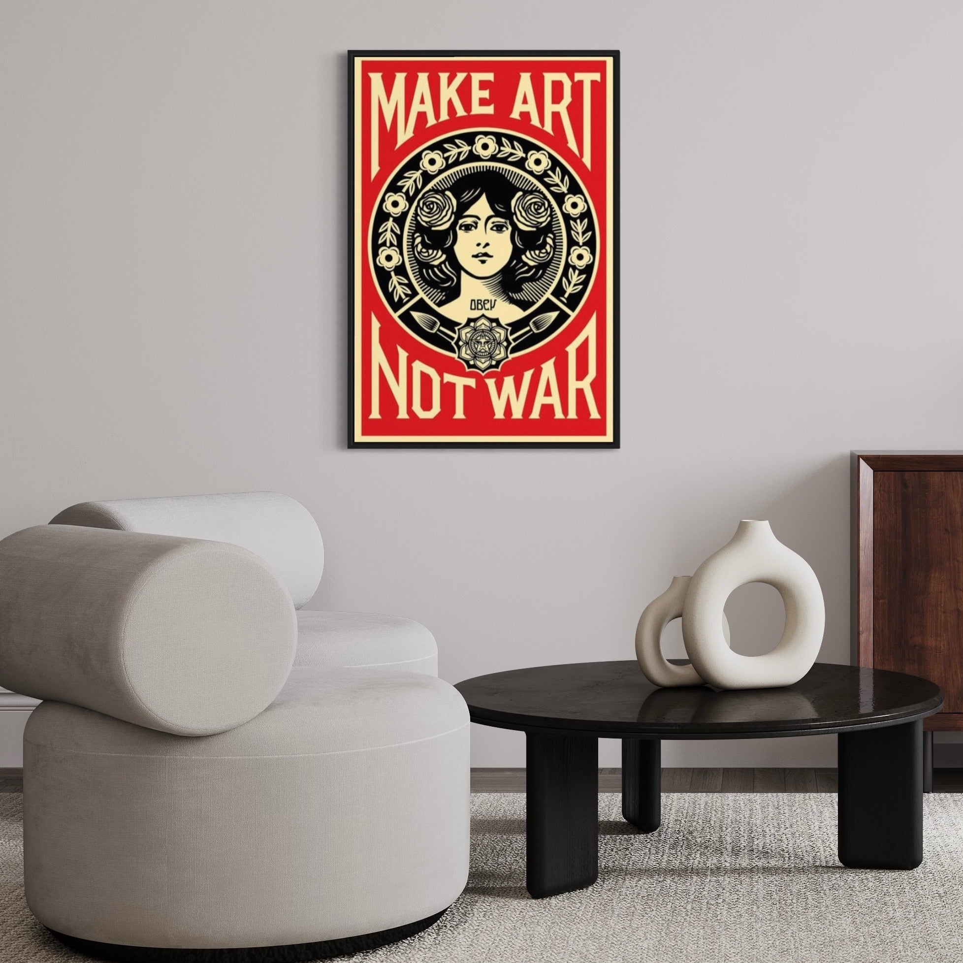 MAKE ART NOT WAR