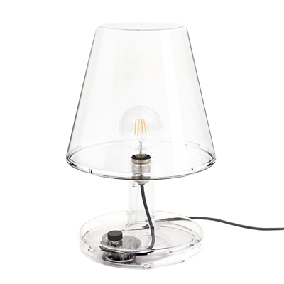 Trans-parents Transparent table lamp